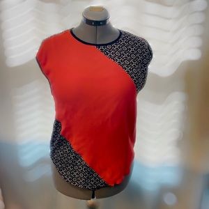 Rachael Roy Color Block Top